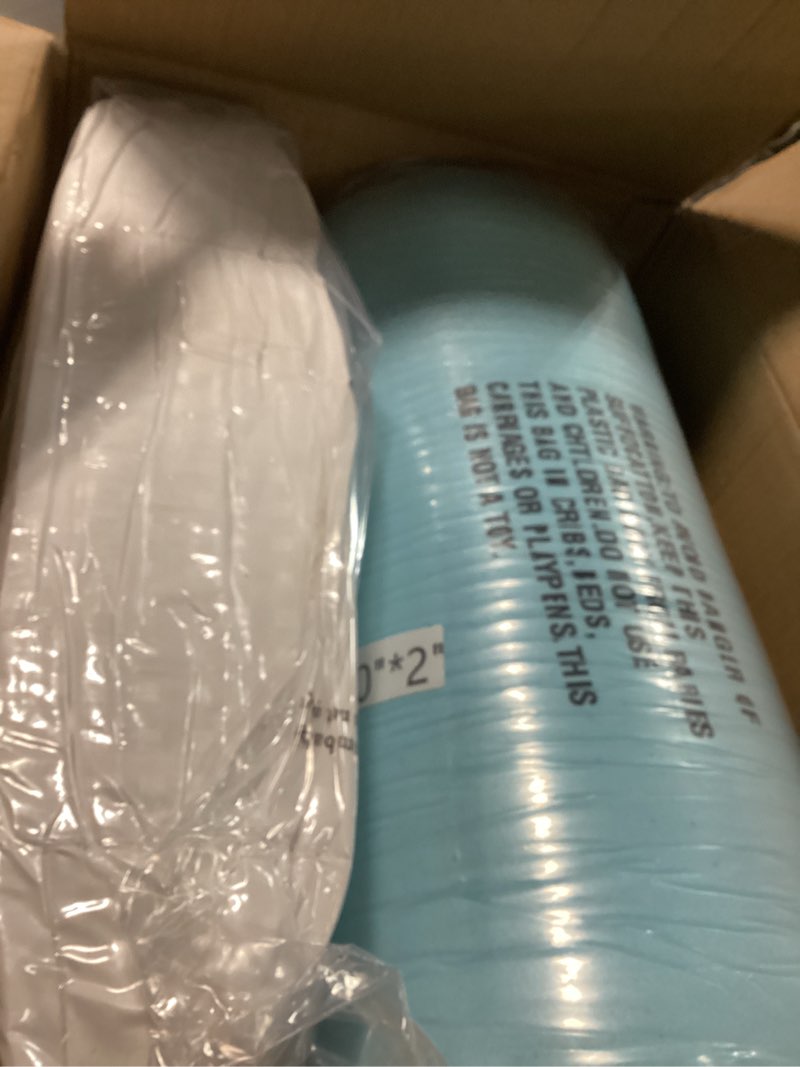 Condition photo showing New/Like New for MASVIS Queen Size Dual Layer 4 Inch Memory Foam Mattress Topper, 2 Inch Gel Memory Foam and 2 Inch Cooling Pillow Top Mattress Pad Cover for Back Pain, Medium Support Queen 2"Memory Foam+2"Mattress Topper
