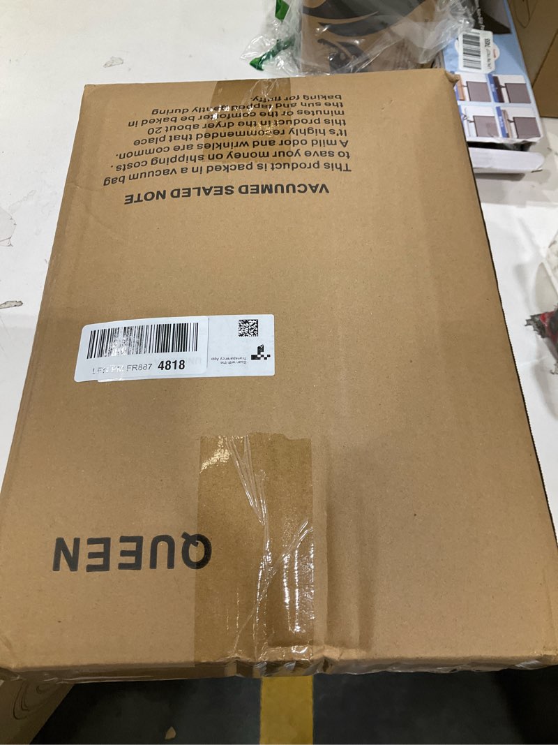 Condition photo showing New/Like New for UNILIBRA Queen Size Mattress Pad Cooling Rayon from Bamboo, Quilted Fitted Mattress Protector Pillow Top Mattress Cover with Deep Pocket Up to 21 Inches, Ultra Soft Filling Mattress Topper Queen Rayon from Bamboo Mattress Pad