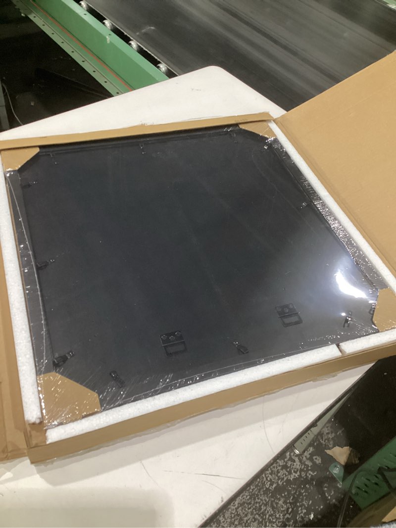 Condition photo showing Good Condition for 19x19 frame black, display picture 15x15 with mat or 19x19 without mat, photo poster picture frame wall mounting home decor, 1-pcs