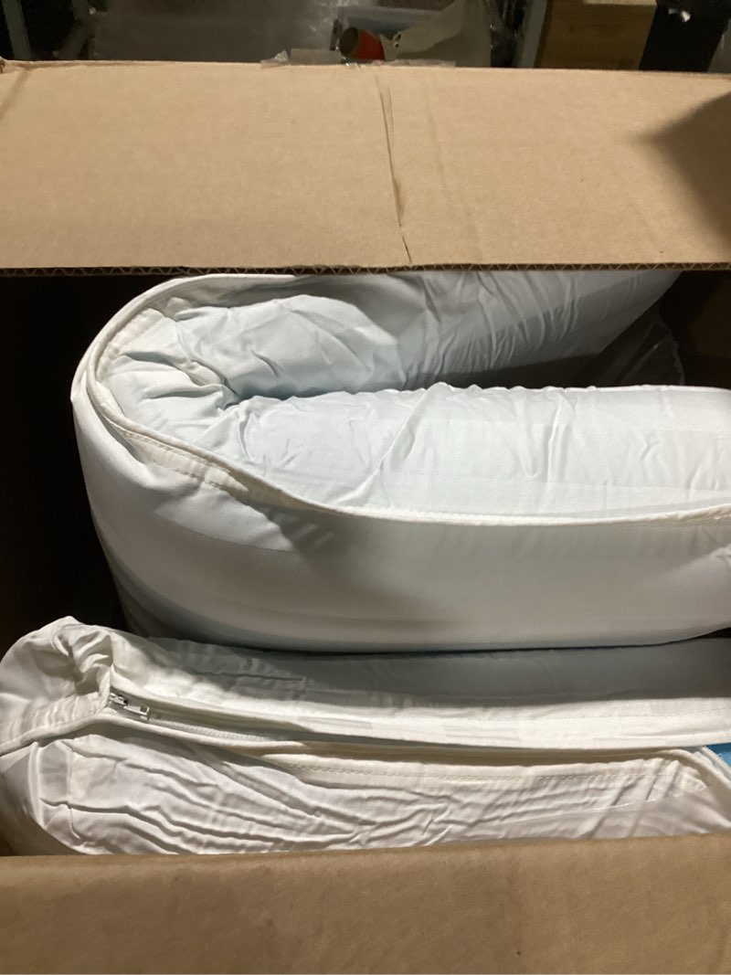 Condition photo showing New/Like New for Beckham Hotel Collection Shredded Memory Foam Pillow 2-Pack Queen | Adjustable Fill Cooling Bed Pillows for Side, Back & Stomach Sleepers Queen (Adjustable Foam)
