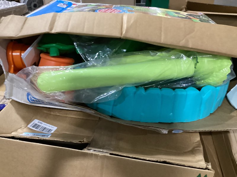 Condition photo showing Good Condition for little tikes magic flower water table with blooming flower and 10+ accessories, multicolor, (model: 651342m), medium