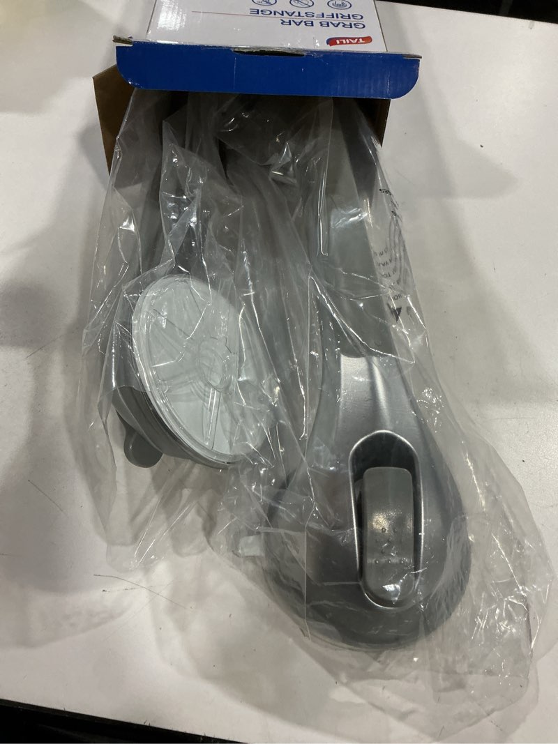 Condition photo showing Good Condition for taili shower grab bar 2 pack 16 inch suction grab bars for bathtubs & showers, heavy duty shower handle removable shower handrails for elderly and seniors, no drilling waterproof, silver 16.8" silver(2 pack)
