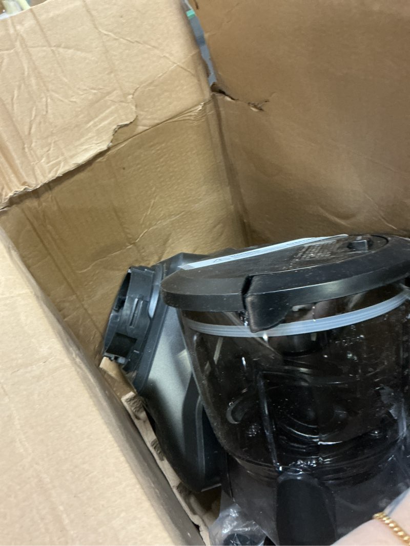 Condition photo showing As Is for Ninja Mega Kitchen System, 1500W, 72 oz. Full-Size Blender & 8-Cup Food Processor with (2) 16 oz. Cups , Black, BL770