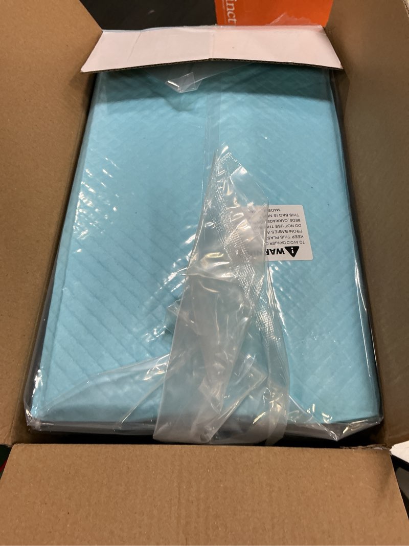 Condition photo showing New/Like New for puppy pee pads for dogs 51"x36" 40 count, extra large dog pee pads, xxxxl leak-proof & super absorbent dog pee pads, thicken disposable potty pads puppy training pads for cats rabbits 51*36 40