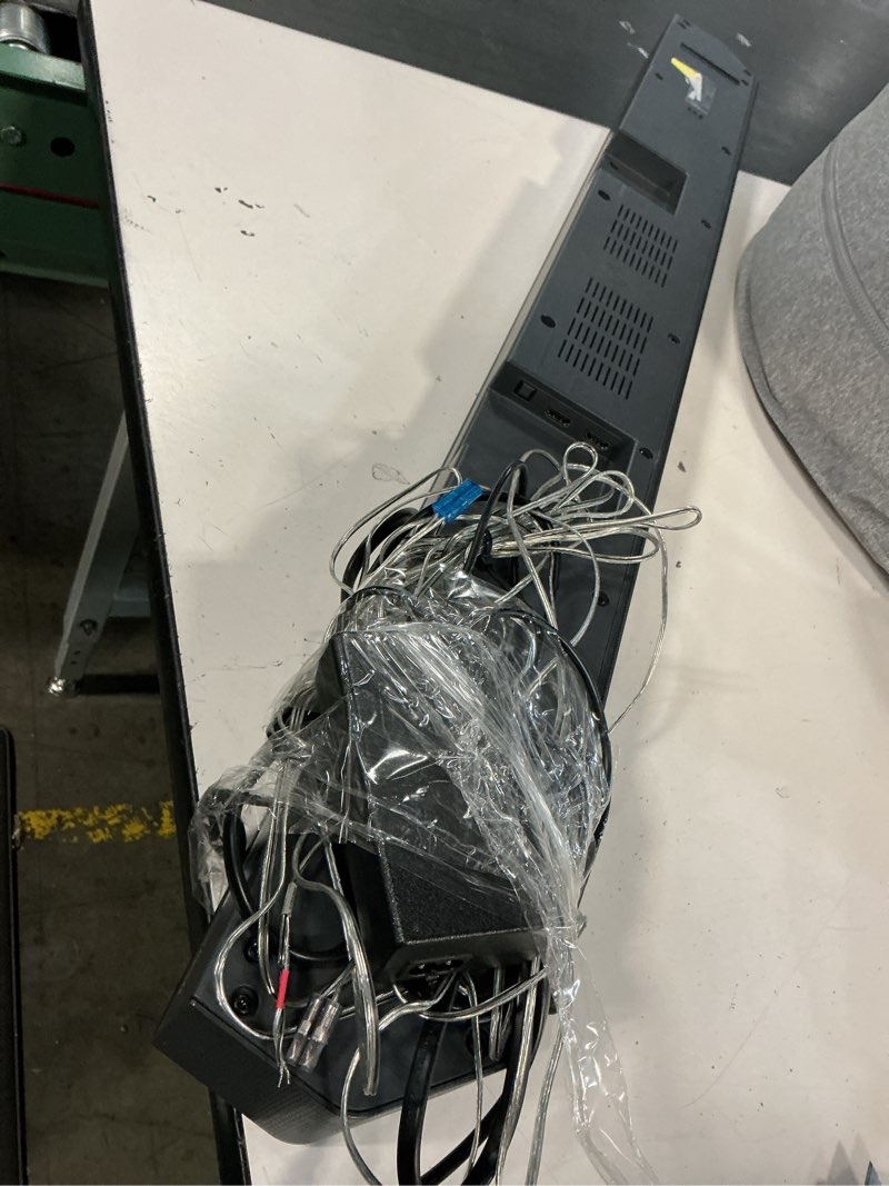 Condition photo showing As Is for samsung hw-q65c/za 5.1 channel sound bar w/ wireless subwoofer