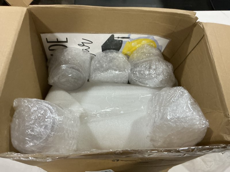 Condition photo showing Good Condition for jingmore 43 pcs 2026 graduation freshly lemonade stand complete accessories kit lemon bar sign class of 2026 jar drink station glass beverage dispenser plastic cup jam pump head party decorations