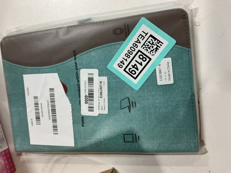 Condition photo showing New/Like New for Fintie Case for Samsung Galaxy Tab A11+ Plus 11 Inch 2025/ A9+ Plus 2023, Multi-Angle Viewing Smart Stand Back Cover with Pocket Auto Wake/Sleep, Turquoise