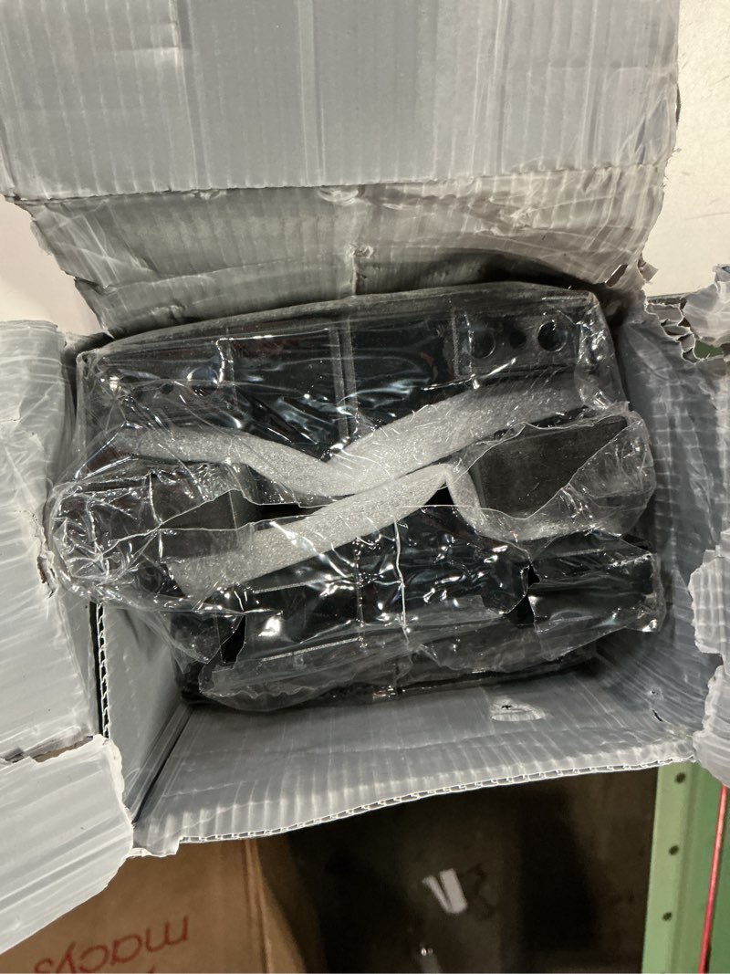 Condition photo showing As Is for Metal Bed Frame,Twin Size Bed Frame with Storage Space,Heavy Duty Sturdy Mattress Foundation,Easy Assembly,No Box Spring Needed, Black,18 Inch,Twin Twin 18 Inch