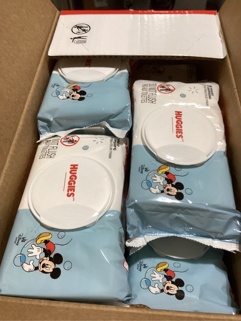 Condition photo showing Good Condition for huggies size 8 diapers, snug & dry baby diapers, size 8 (46+ lbs), 96 count (2 packs of 48), packaging may vary
