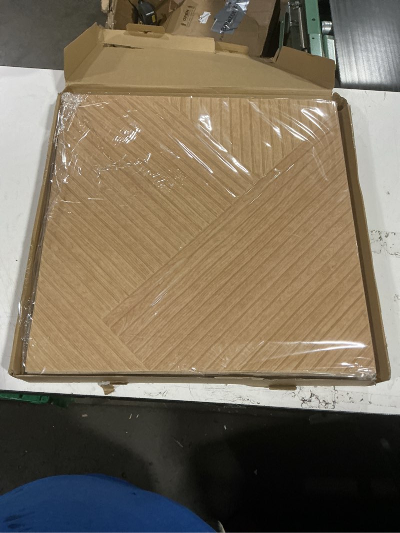 Condition photo showing New/Like New for 6 pack 23.62 x 23.62 in. art acoustic panels, decorative acoustic panels, acoustic wall panels, sound absorbing wall art