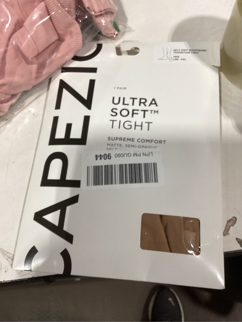 Condition photo showing New/Like New for capezio adult ultra soft transition tight xx-large light suntan