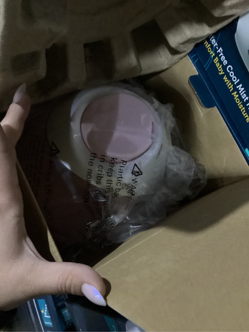 Condition photo showing Good Condition for safety 1st filter free cool mist humidifier, pink, pink