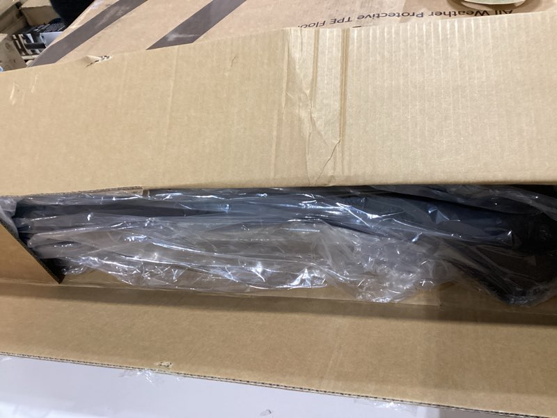 Condition photo showing Good Condition for TPE Automotive Floor Mats & Cargo Liner Custom for 2016-2021 Jeep Grand Cherokee & 2022 WK (Not for L), All Weather Cover Protection Waterproof Black Floor Liner Front & Rear Row Full Set Car Mats For 2016-2021 | Jeep Grand Cherokee & 2022 WK (Not for L) | 1st & 2nd & Cargo liner