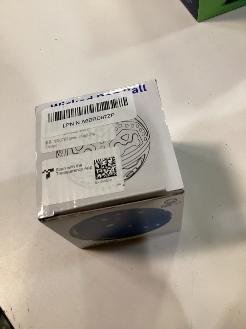 Condition photo showing New/Like New for Interactive Dog Toys Dog Ball, Durable E-TPU Material,3 Play Modes with Colorful Lights, Automatic Moving, Bouncing and Rotating for Medium and Large Dogs Indoor & Outdoor (Orange)