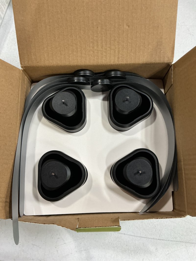 Condition photo showing Good Condition for fly fans for tables, fly fan outdoor indoor keep flies away, table top spinner with holographic blades, flies deterrent for picnic, restaurant, party, home, bbq (4 pack) modern