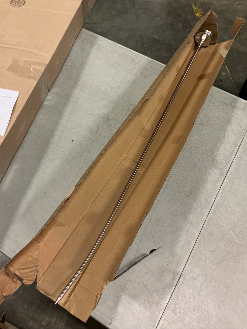 Condition photo showing As Is for reotemp 36 inch fahrenheit backyard pro compost thermometer with digital composting guide