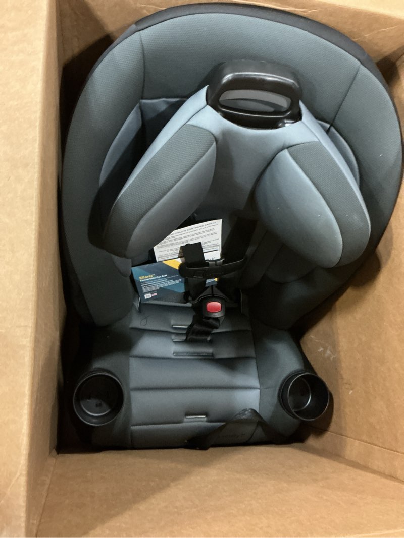 Condition photo showing Good Condition for safety 1st ellaris 3-in-1 convertible car seat, slim fit design, rear & forward-facing, 5-position headrest, 3-across fit, travel-friendly with machine-washable seat pad, london blue