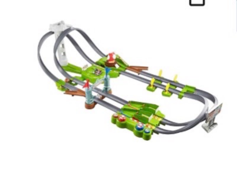  hot wheels hw mario kart mario circuit track set