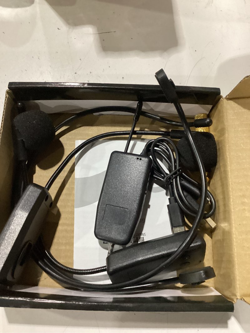 Condition photo showing Good Condition for wireless microphone system for 2 people,160ft range, 2.4g dual wireless headset mics for karaoke speaker, amplifier, mic speakers, pa system, yoga,teaching, fitness