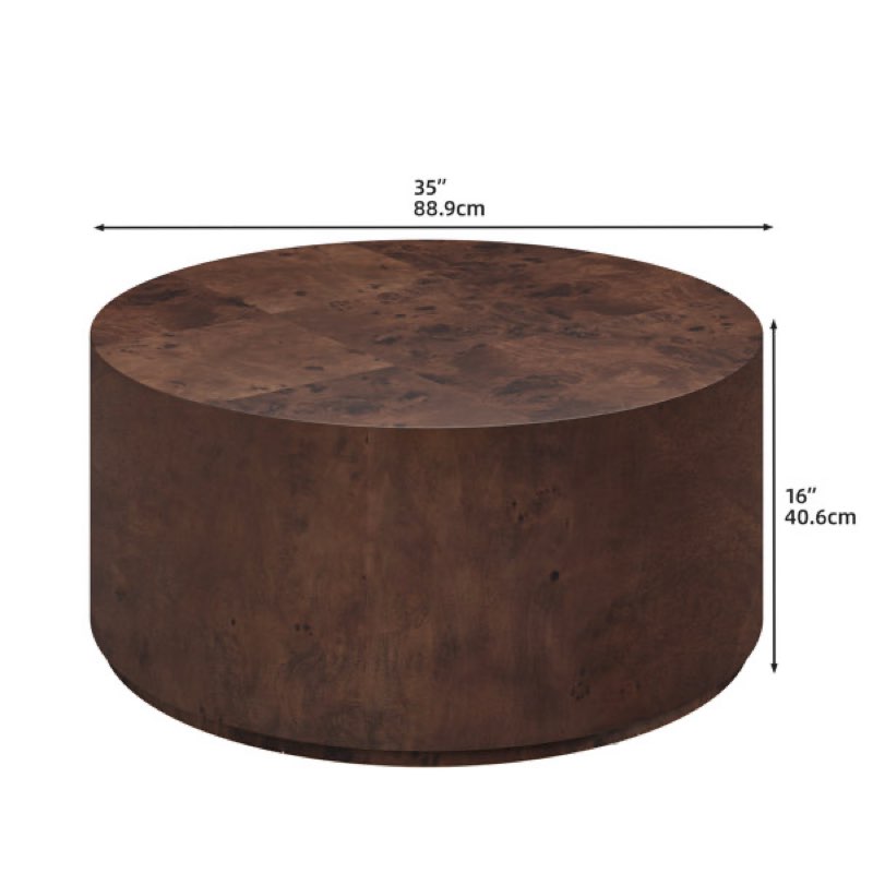 Kylie Burl Wood Coffee Table