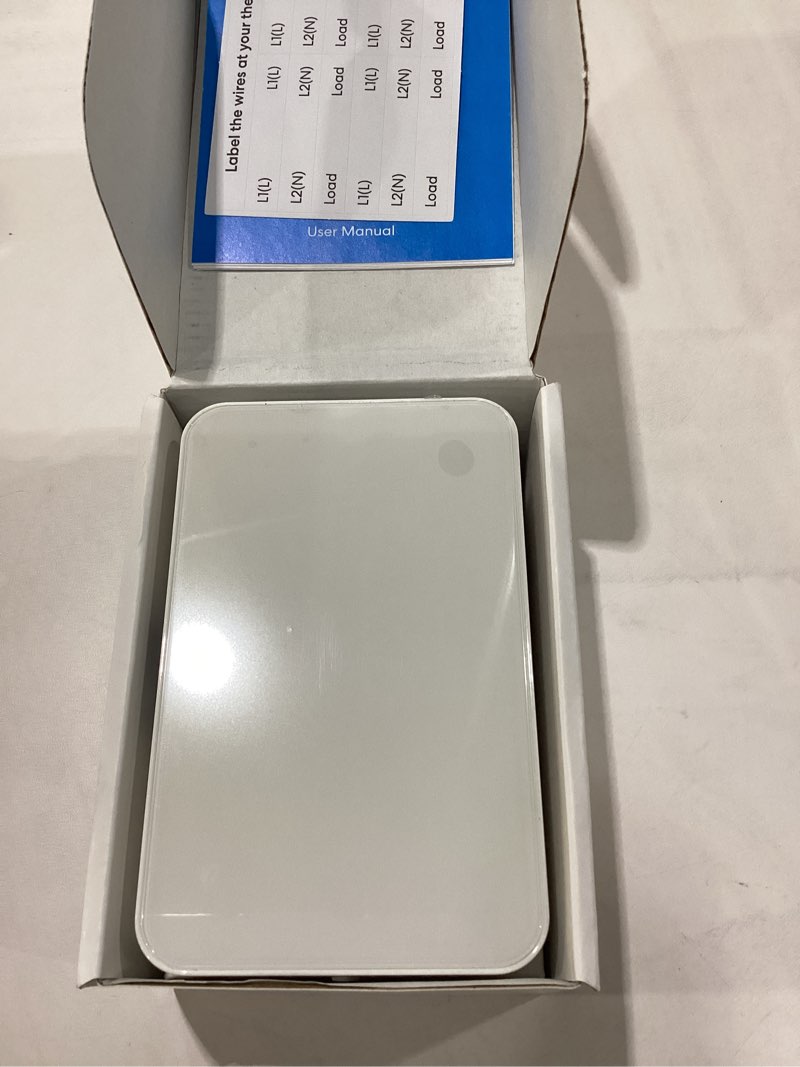 Condition photo showing New/Like New for meross matter smart thermostat for electric baseboard heater, works with alexa, homekit, google, smartthings, programmable wifi thermostat for house, energy saving, app & voice control for smart home