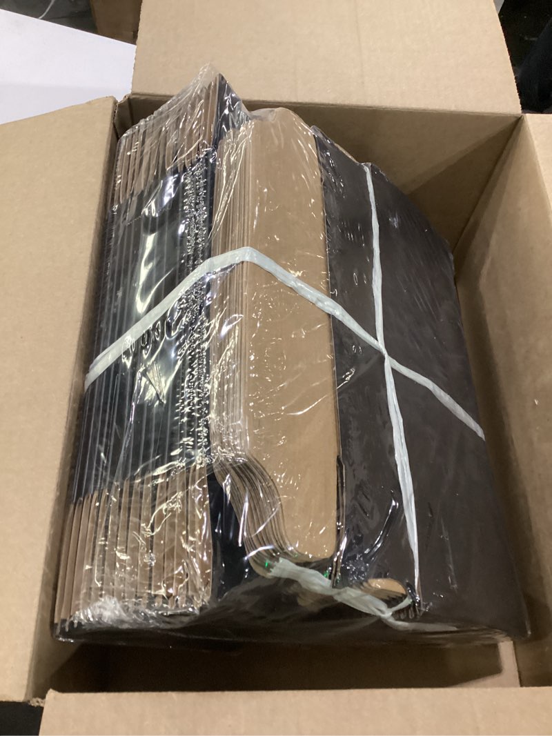 Condition photo showing Good Condition for dicunoy 30 pack cardboard boxes, 9 x 6 x 3 inches small shipping boxes, black corrugated cardboard box for mailing packing literature mailer, packaging boxes for gift, small business