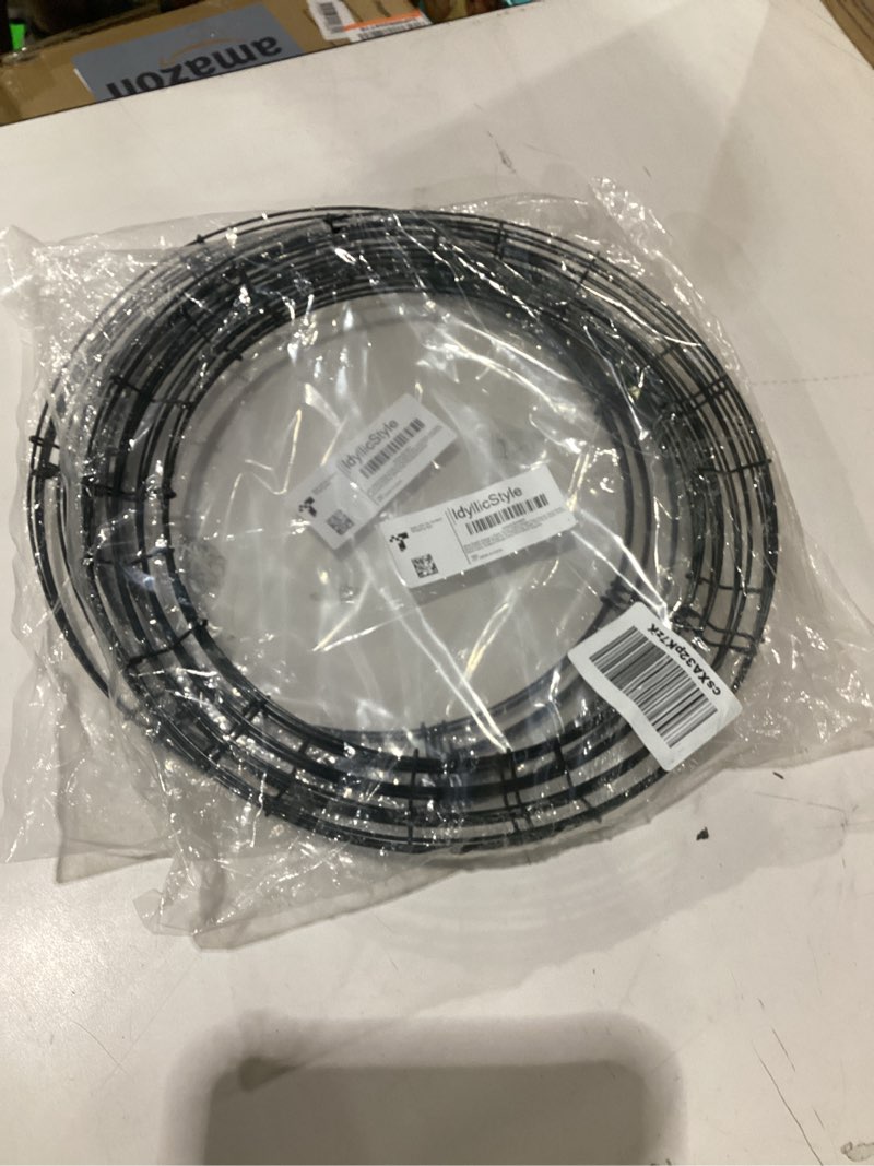 Condition photo showing New/Like New for Similar to stock photo!!!   4 Pieces Christmas Wire Wreath Frame(14Inch),ENLAYER Metal Frame Dark Green Round Wreath with 12 Golden Bow Tie,12 Silver Bow Tie, 100 Lengths of 5.9-Inch Gauge Paddle Wire for Crafts 14inch Pack of 4