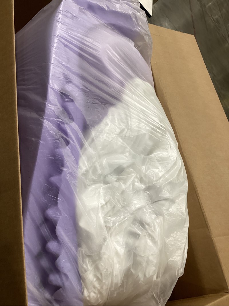Condition photo showing Good Condition for sinweek 3 inch egg crate memory foam mattress topper full size, soft mattress pad for back pain relief, bed topper, certipur-us certified full 3 inch