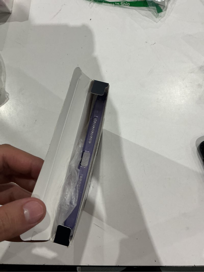 Condition photo showing New/Like New for esr for ipad mini 7 a17 pro case, ipad mini 7th/6th generation case (2024/2021), slim and light, shock and drop protection, yellowing resistant, supports pencil pro & pencil (usb-c), purple clear