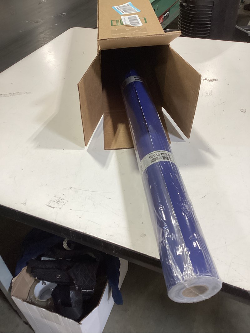 Condition photo showing Good Condition for oracal 631 self-adhesive sign vinyl indoor/outdoor removable 24" x 10yd - dark blue