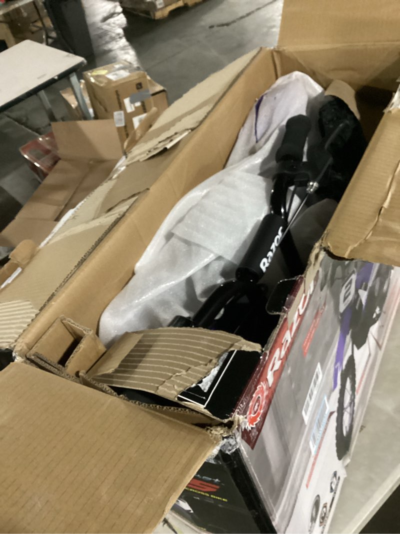 Condition photo showing Good Condition for razor mx125 dirt rocket electric-powered bike with authentic motocross geometry, rear-wheel drive,100-watt, high-torque, chain-driven motor, for kids 7+, blue