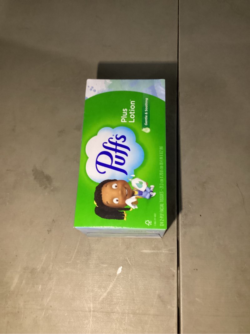 Condition photo showing New/Like New for Puffs Plus Lotion Facial Tissue - 124ct
