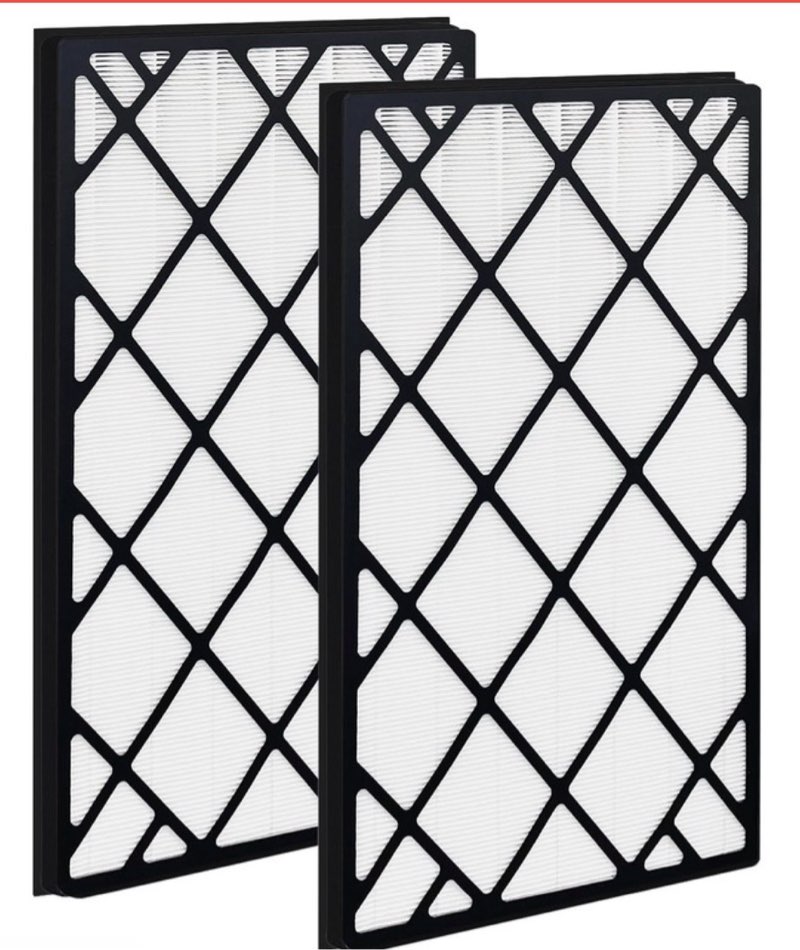 Smoke Wildfire Filter HE601 Filter for Shark Air Purifier 6 (HE601 & HE602), HE6FKPET, HE6FKBAS, HE6FKPRO, 3-Stage Filtration System of Pre-Filter, Activated Carbon Filter and H13 True HEPA Filter