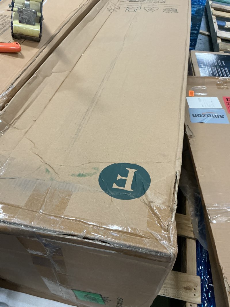 Condition photo showing New/Like New for Zinus 12 Inch Comfort Support Cooling Gel Hybrid Mattress, Full, Euro Top Innerspring Mattress, Motion Isolating Pocket Springs, Mattress in A Box White Full 12 Inch Mattress