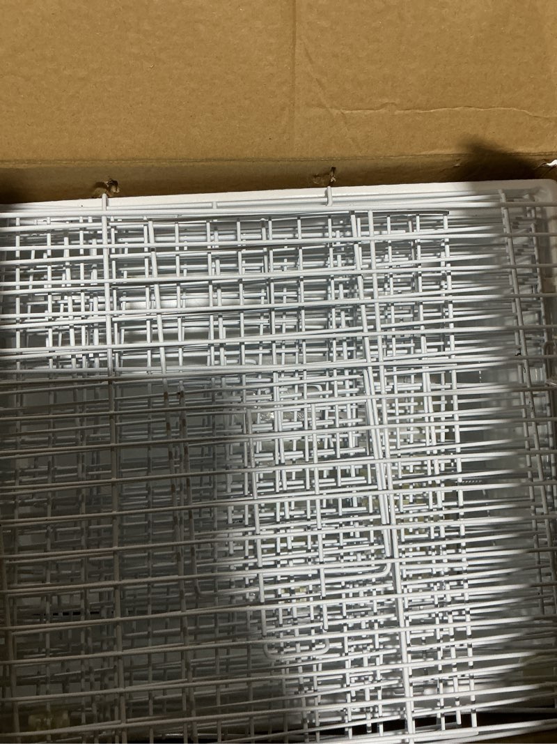 Condition photo showing Good Condition for Basic Bird Cage, 24.8inch Parrot Cage (24.8" x 14.6" x 11"),Bird Cage with Ladder, Horizontal Bar, 2 Feeders, and Swing