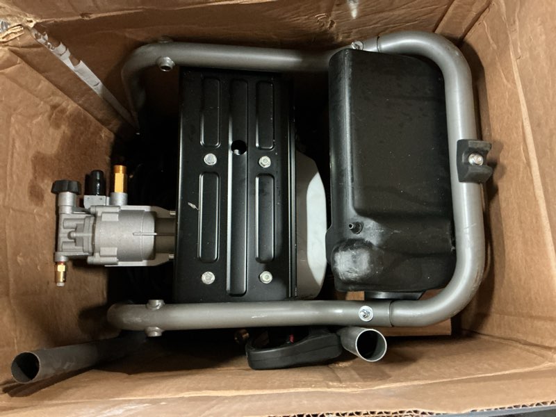 Condition photo showing As Is for hart 3100 psi 2.5 gpm 212cc 4-cycle ohv gas powered cold water pressure washer