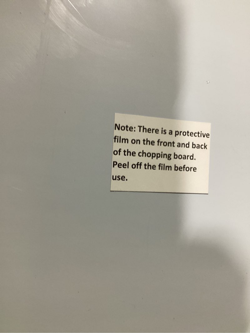 Condition photo showing New/Like New for (similar 35.5” x 23”) stainless steel cutting board with lip: metal cutting boards for kitchen countertop - single folded edge food prep board for meat vegetables fruit bread (rectangular)