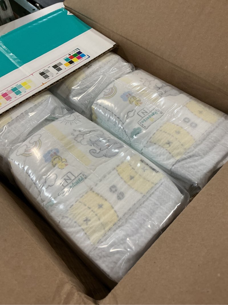 Condition photo showing New/Like New for pampers swaddlers sensitive disposable diapers - size 0 - 84ct