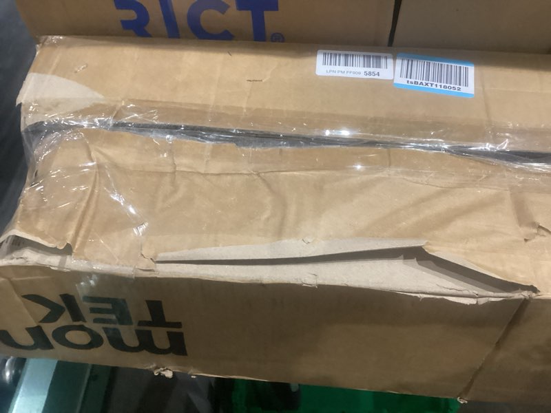 Condition photo showing Good Condition for monTEK Motorized Ceiling TV Mount for 43-86 Inch TVs, Heavy-Duty 121lbs (4X Load Tested), Off-Center VESA Compatible, Electric Flip Down with Remote/App/Voice Control, Fits Flat & Pitched Roof