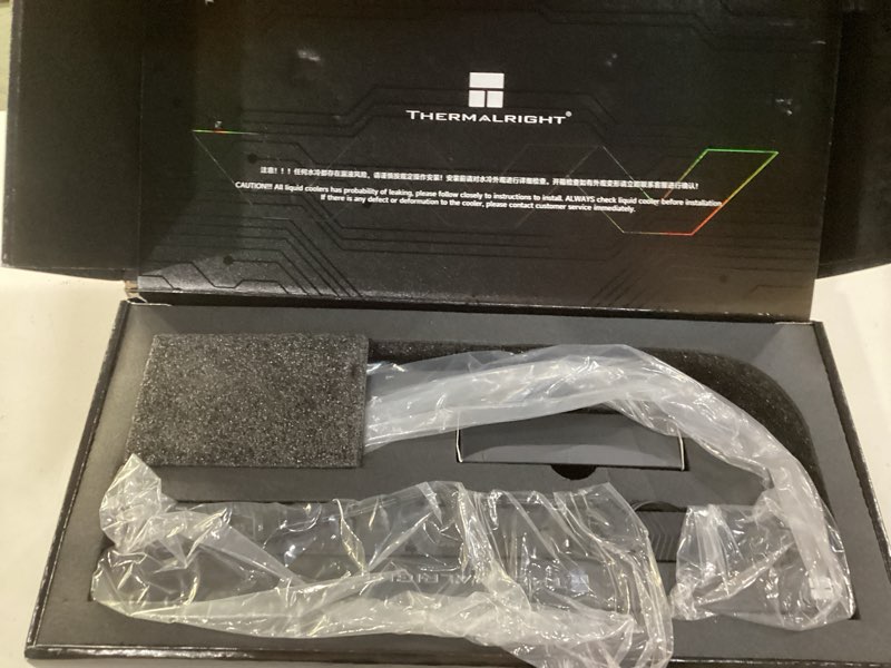 Condition photo showing New/Like New for Thermalright Wonder Vision 360 Turbo ARGB Black CPU Water Cooler, 60HZ Curved Screen with 2400x1080 Resolution,for AM4/AM5,Intel LGA1851/1700,6.67in 3D Screen High Performance Pump,3000RPM Fan Speed WV360 T -BLACK