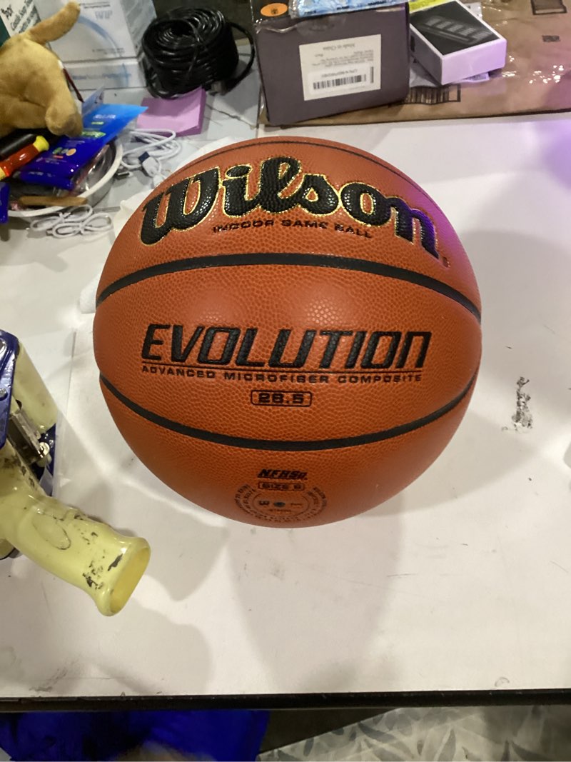 Condition photo showing Good Condition for Wilson Evolution Basketballs Brown - Game Ball Size 6 - 28.5"