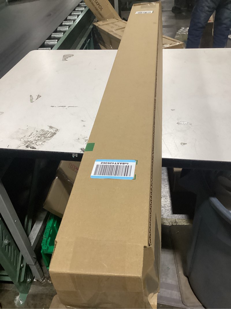 Condition photo showing New/Like New for Ivilon Tension Curtain Rod - Spring Tension Rod for Windows or Shower, 36 to 54 Inch. Brushed Nickel 36" to 54" Brushed Nickel