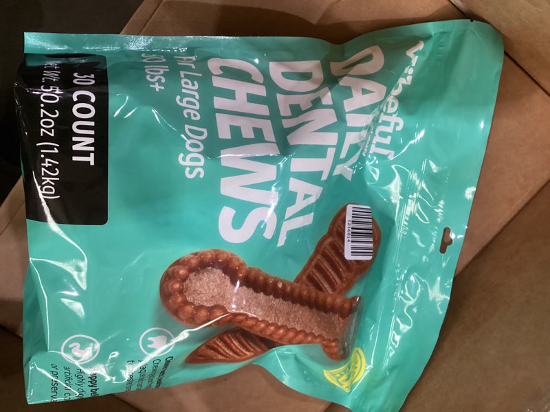 Vibeful daily dental chews for large dogs 
