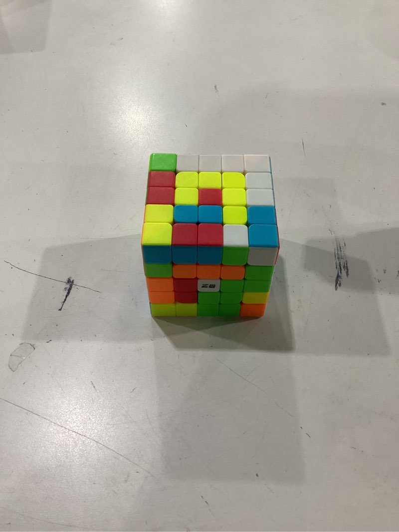 Condition photo showing As Is for GAN 562 M, Magnetic 5x5 Speed Cube with with 160 Magnets, Double-Layer Structure Anti-POP Puzzle STEM Toy 3D for Kids Teens Adults Practice Competition, Frosted Version