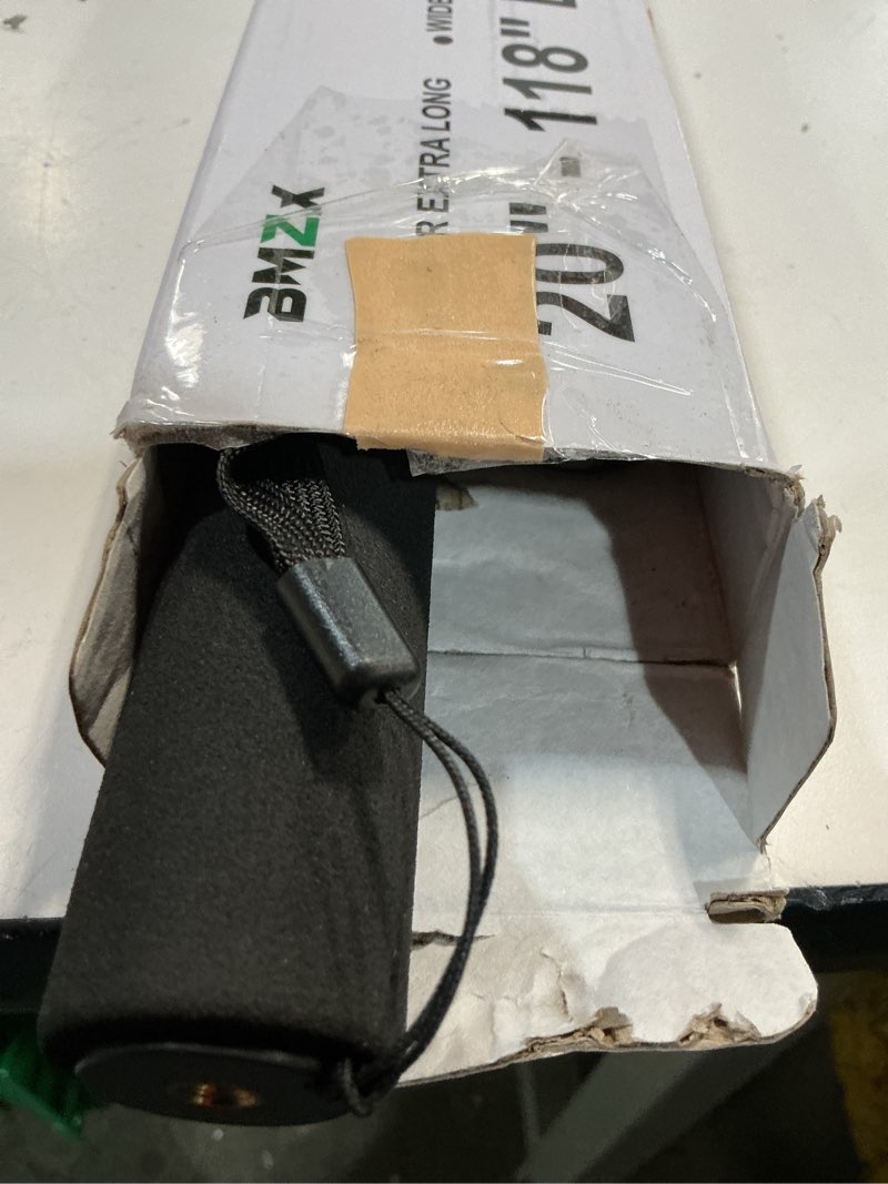 Condition photo showing Good Condition for BMZX 118" Long Selfie Stick for 360 Cameras GoPro,9.8ft with Wireless Remote, Selfie Stick for iPhone, Android, Fit for Insta360 X5, X4, GoPro,DJI Action 5 Pro Osmo Pocket 3(29 to 118")