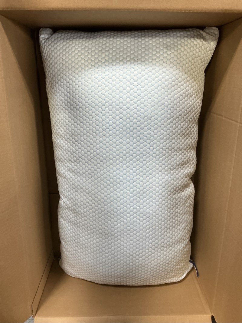 Condition photo showing Good Condition for nectar tri-comfort cooling pillow - adjustable firmness & support - cooling cover - pressure relief - helps reduce neck pain - premium memory foam & microfiber down alternative standard