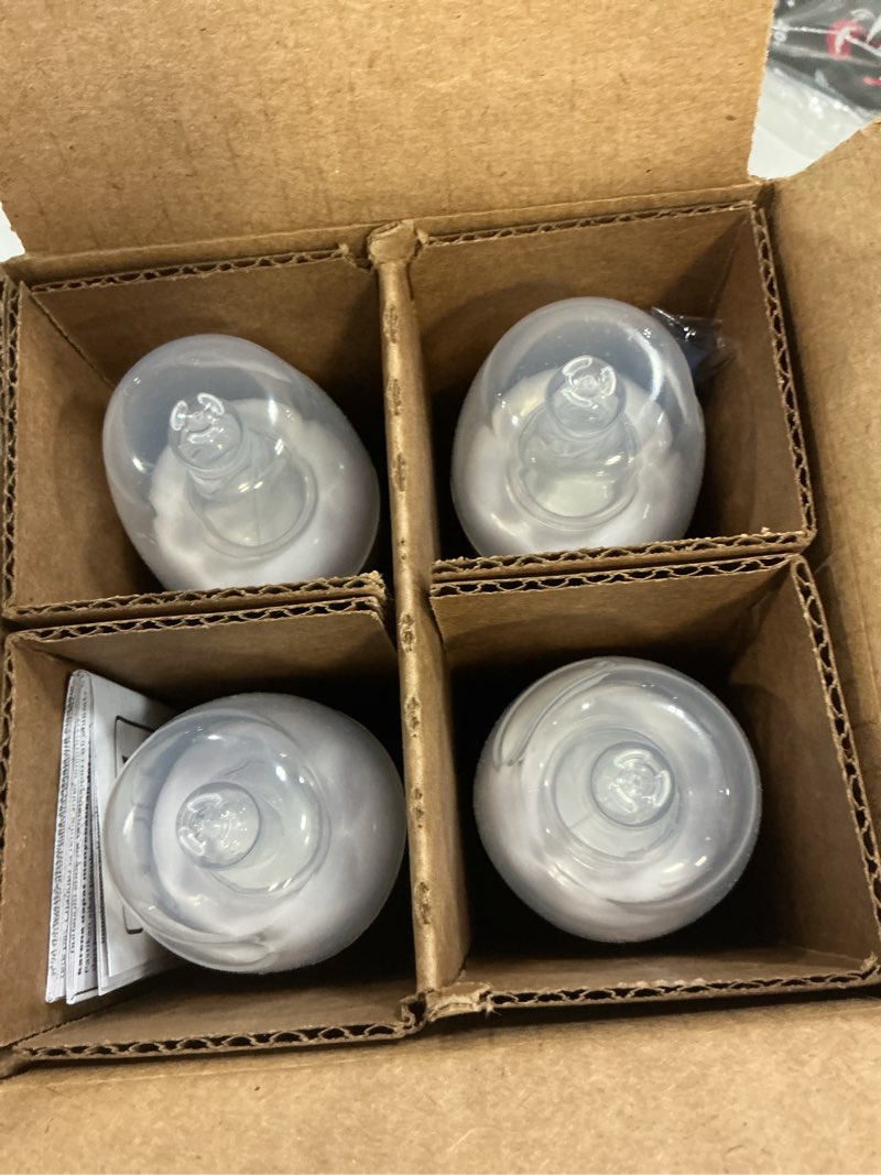 Condition photo showing New/Like New for dr. brown's anti-colic options+ narrow glass baby bottle with level 1 slow flow nipple, bpa-free, 4 oz/120ml, 4-pack