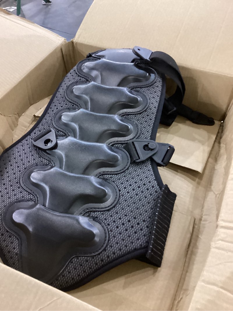 Condition photo showing As Is for Cienfy Back Spine Protector Anti-Fall Protective Gear for Snowboarding, Skateboarding, Skating and Skiing Large