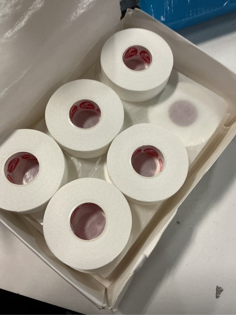 Condition photo showing New/Like New for Cramer 950 Premium White Athletic Tape for Ankle, Wrist, and Injury Taping, Helps Protect and Prevent Injuries, Promotes Faster Healing, Bulk Case of AT Tape, .75\\\" x 10 yds, 17 Rolls