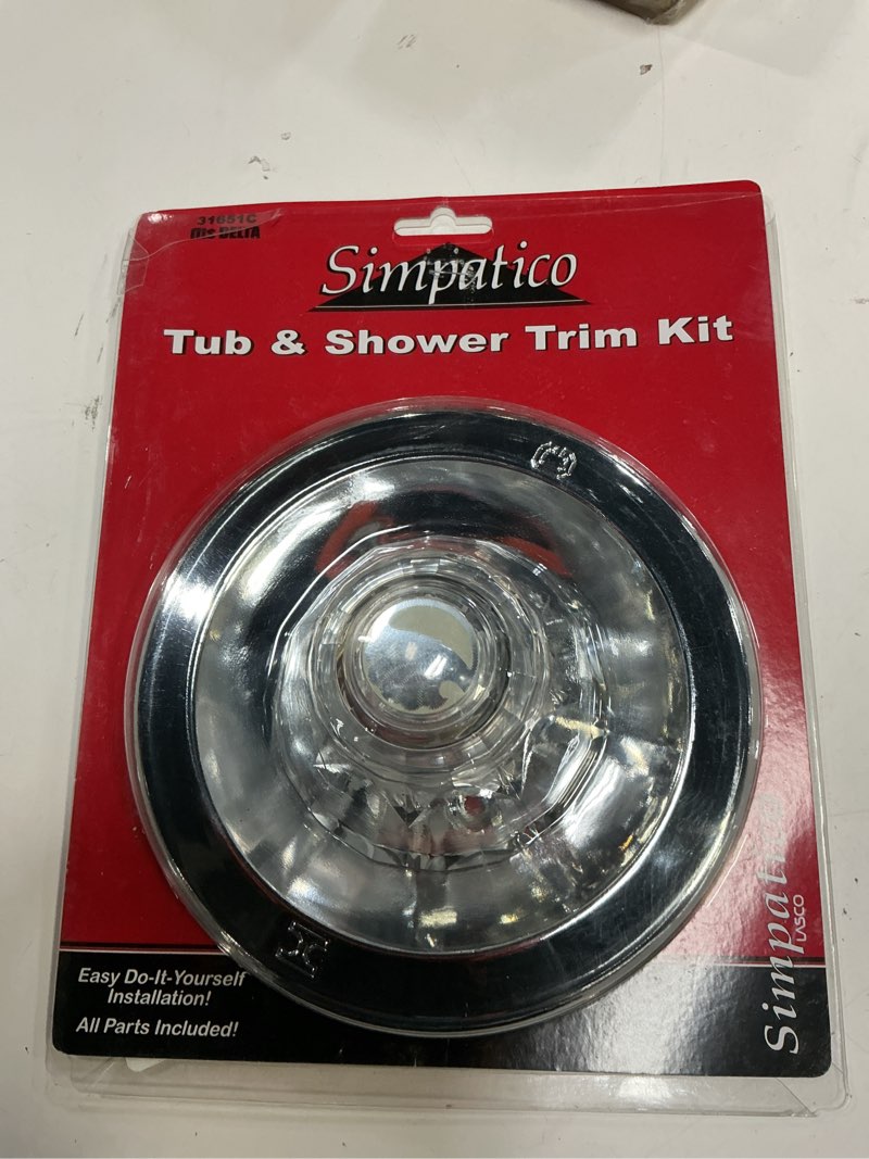 Condition photo showing Good Condition for delta cp trim set chrome